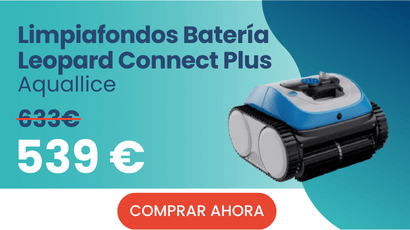 Limpiafondos a batería Leopard connect plus