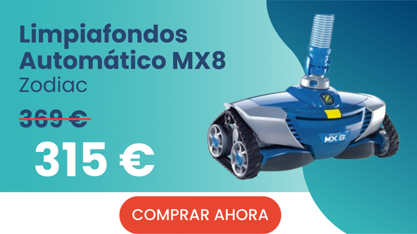 Robot Limpiafondos Hidráulico Mx8 Para Piscina - Zodiac