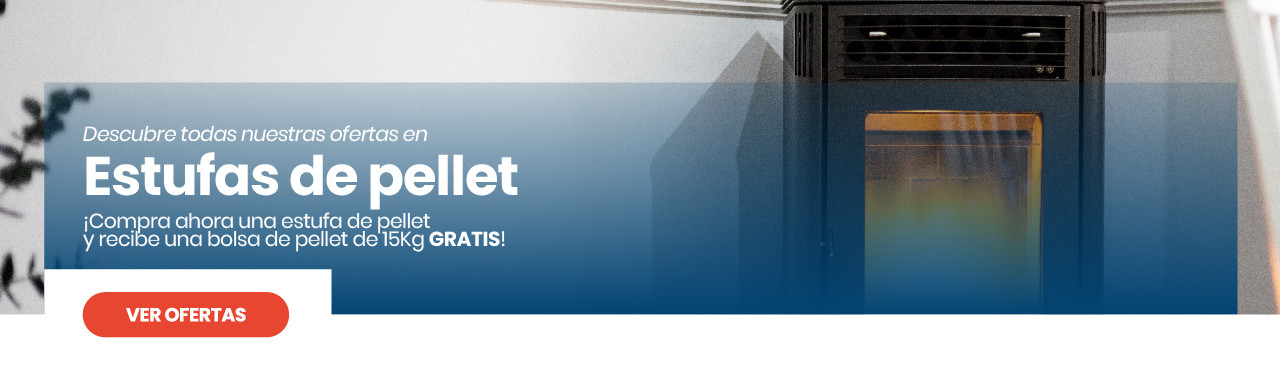 Oferta Estufa de Pellet te regalamos una BOLSA DE PELLET 15KG